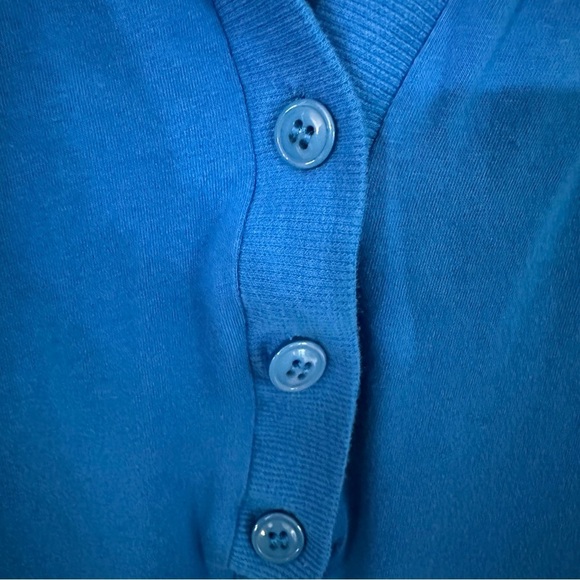 Derek Heart Plus Women’s V-Neck Buttoned Front 3/4 Sleeve Cardigan Sz 2X GUC - Picture 5 of 7